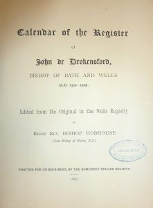 volume 1 front page