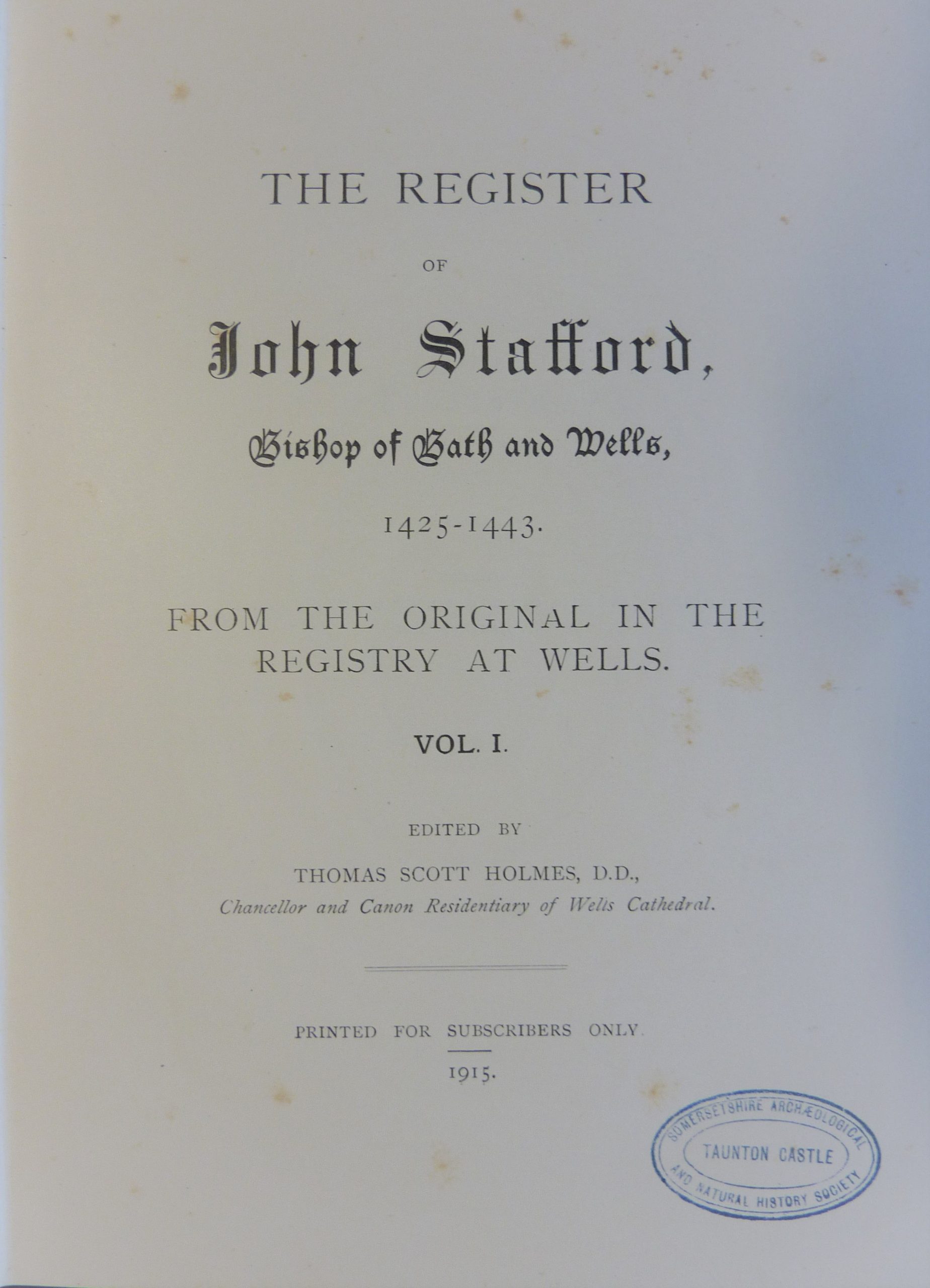 volume 31 title page