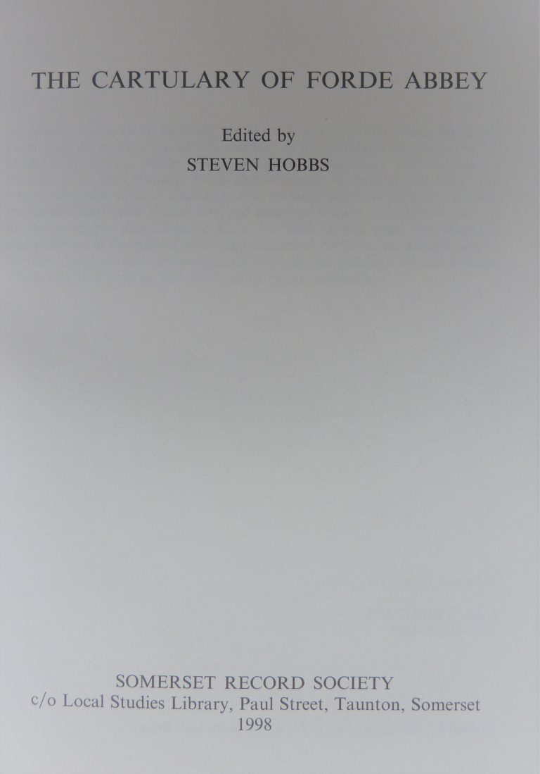 volume 85 title page