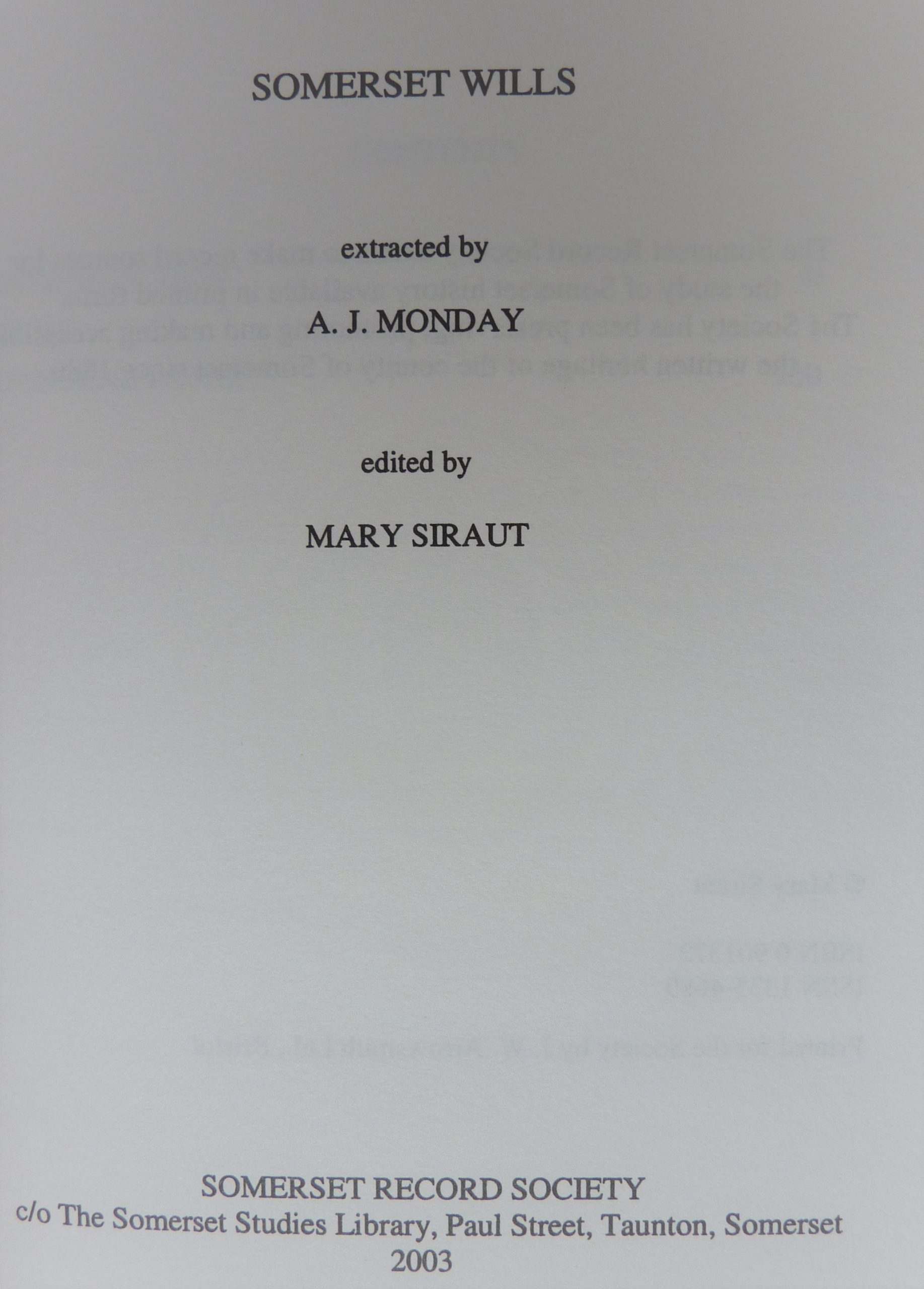 volume 89 title page
