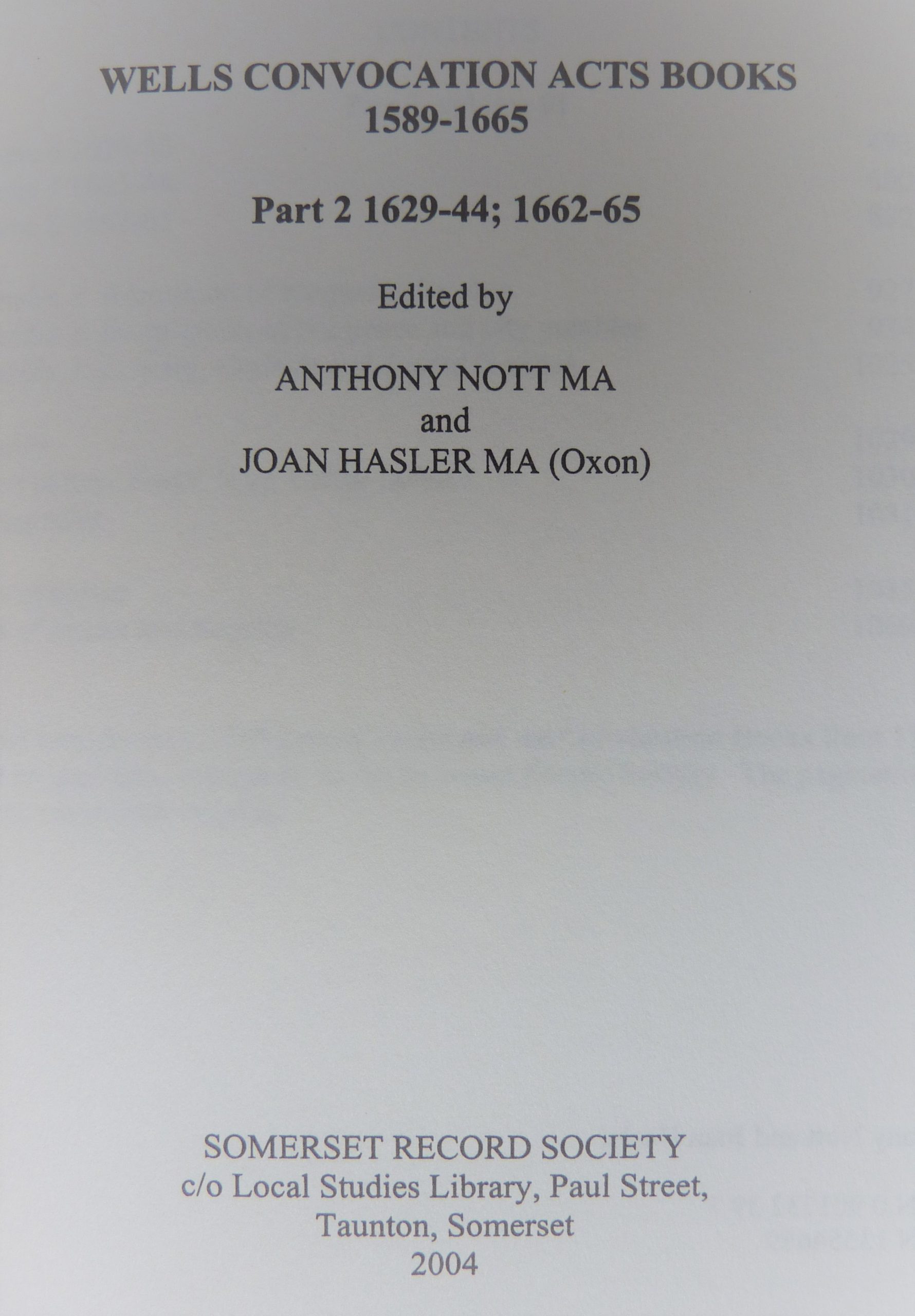 volume 91 title page