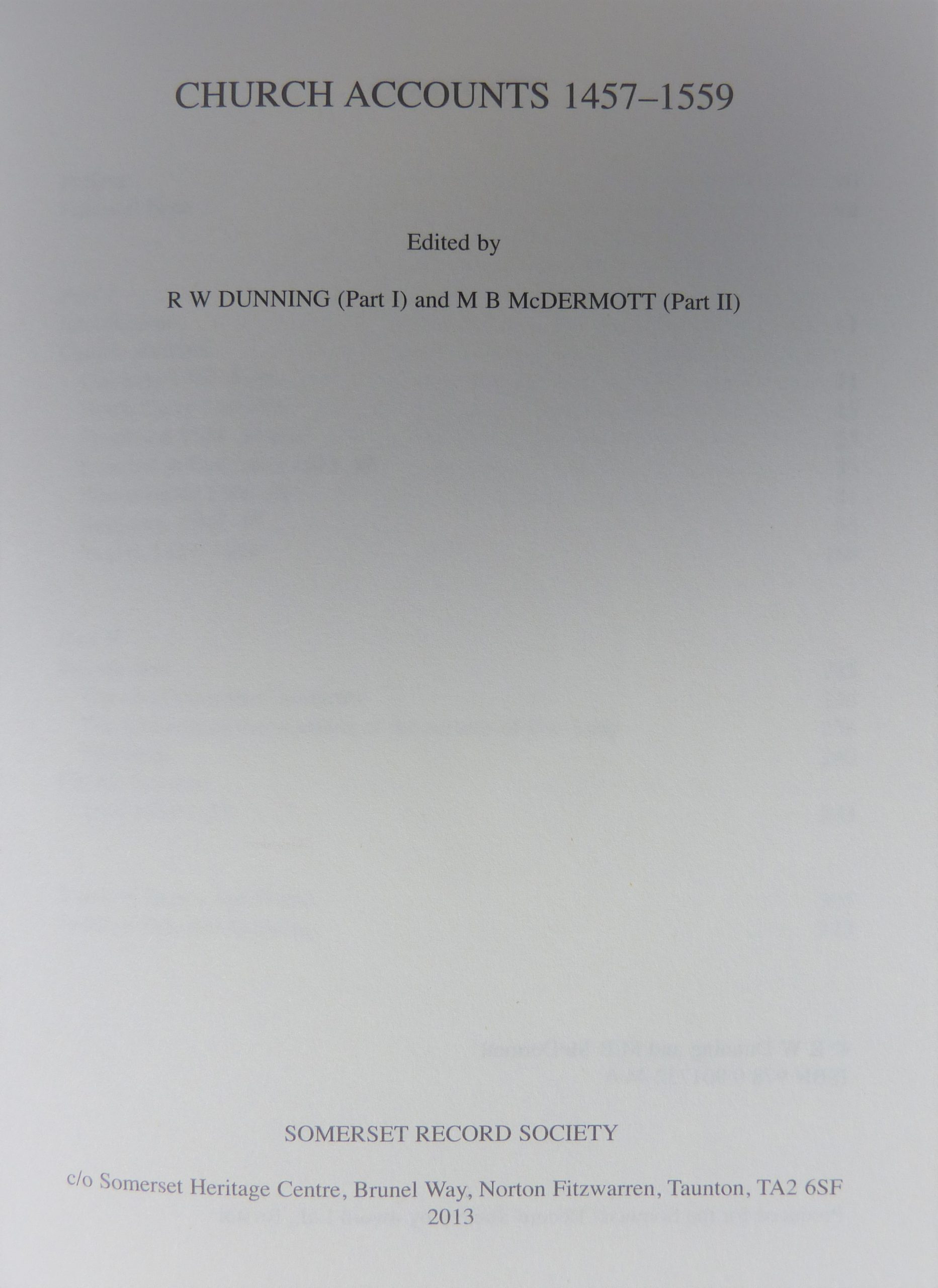 volume 95 title page