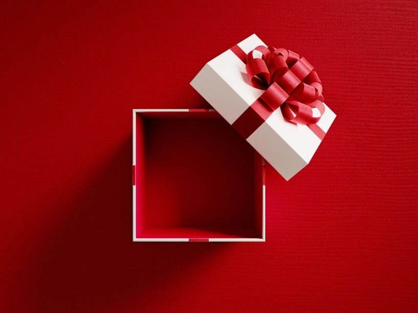 open present